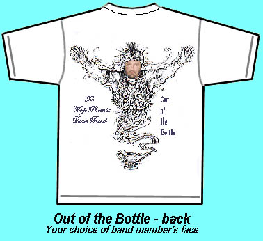 Out of the Bottle Tshirt back