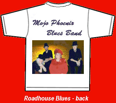 Roadhouse Blues Tshirt back