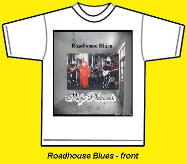 Roadhouse Blues Tshirt front