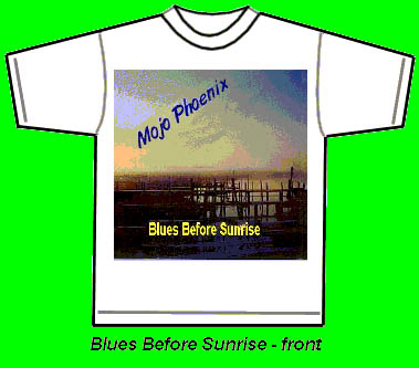 Blues Before Sunrise Tshirt front